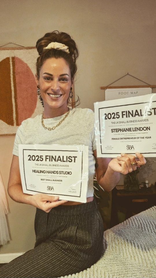 Instagram post from healinghandsstudio.uk. This post is in position 2.