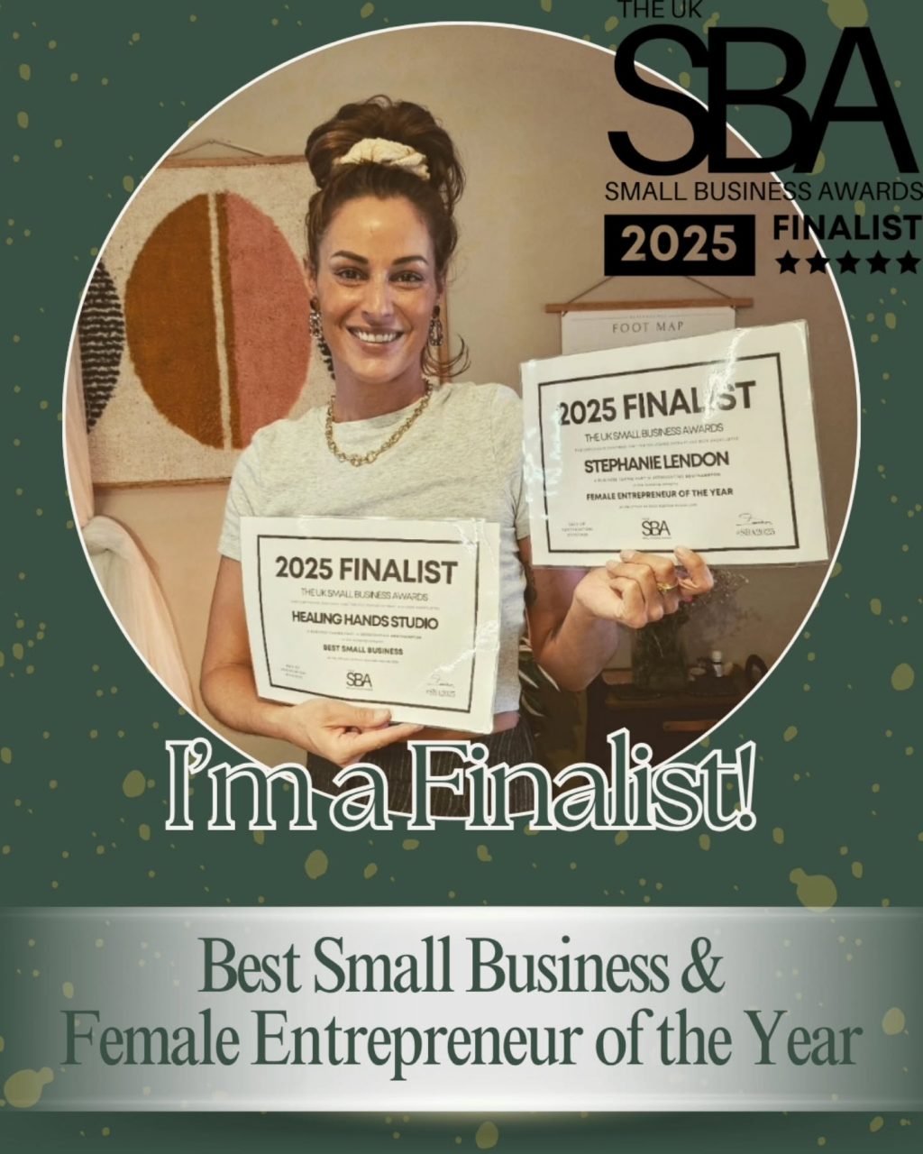 Instagram post from healinghandsstudio.uk. This post is in position 0.