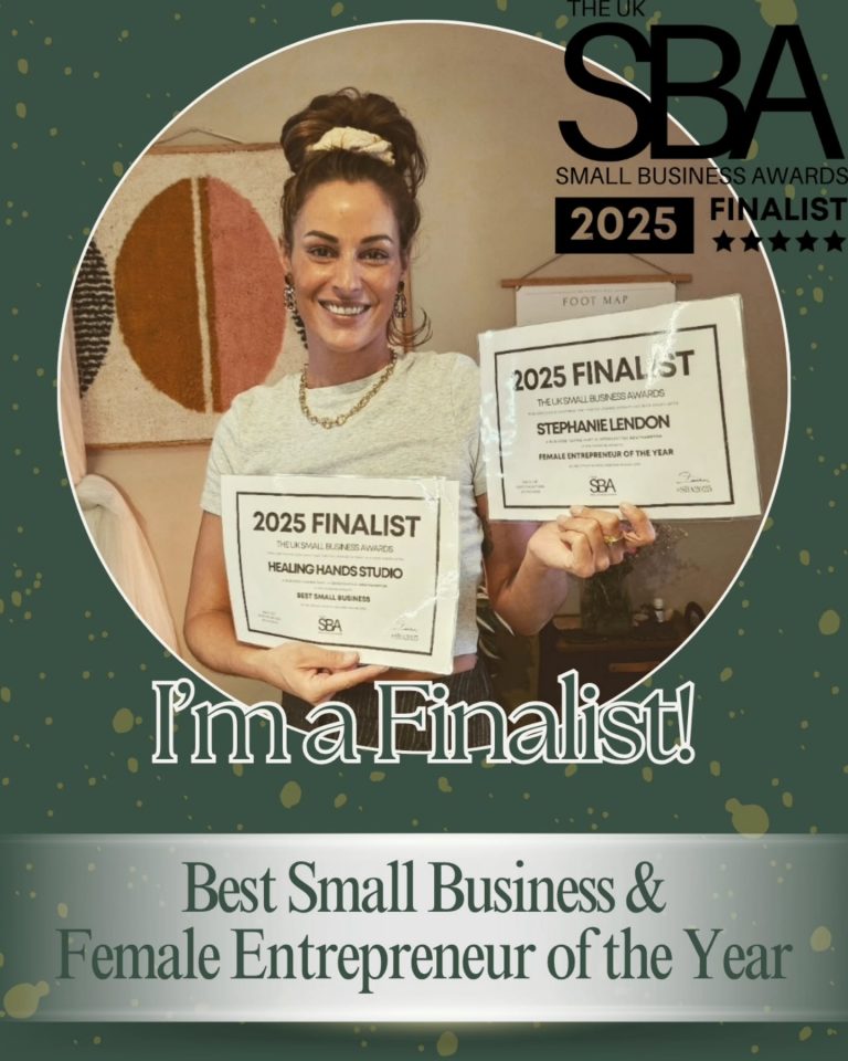 Instagram post from healinghandsstudio.uk. This post is in position 4.